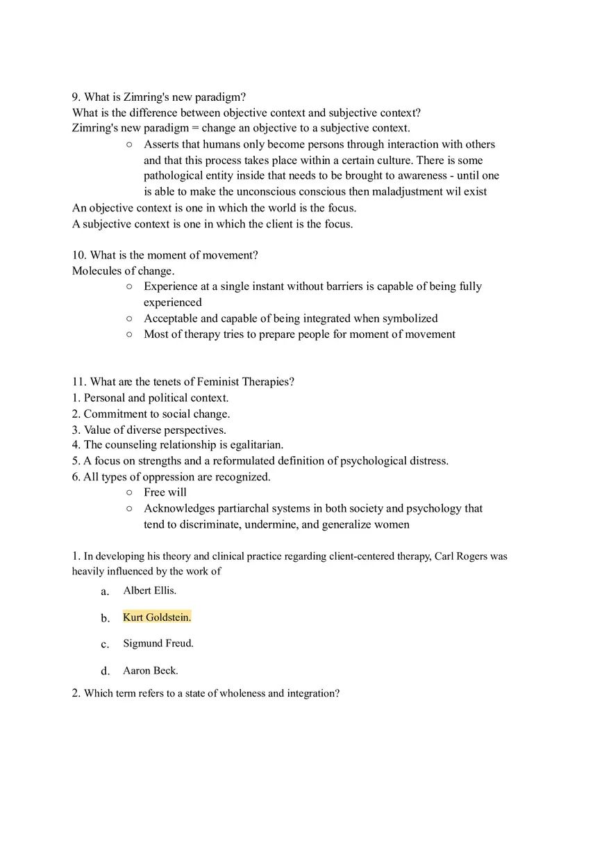Client Centered Therapy - Page 14