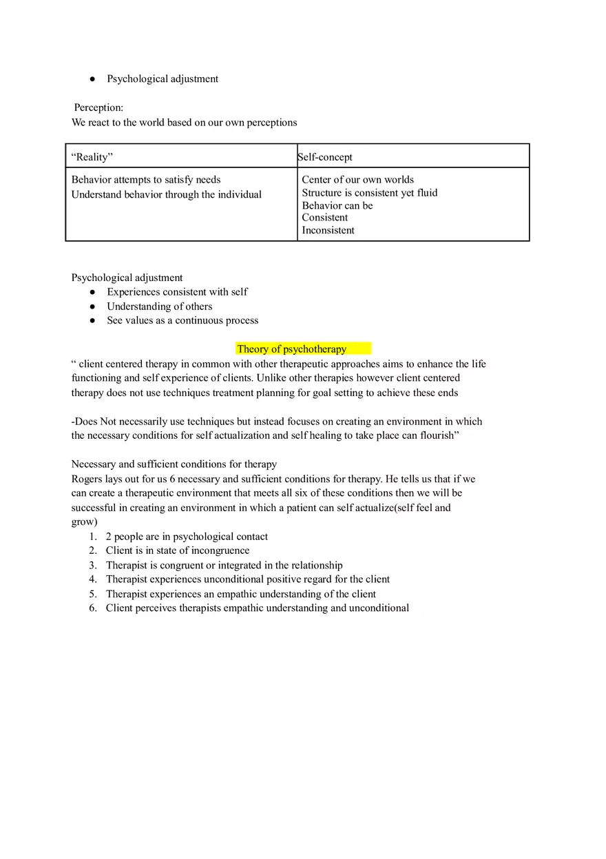 Client Centered Therapy - Page 2