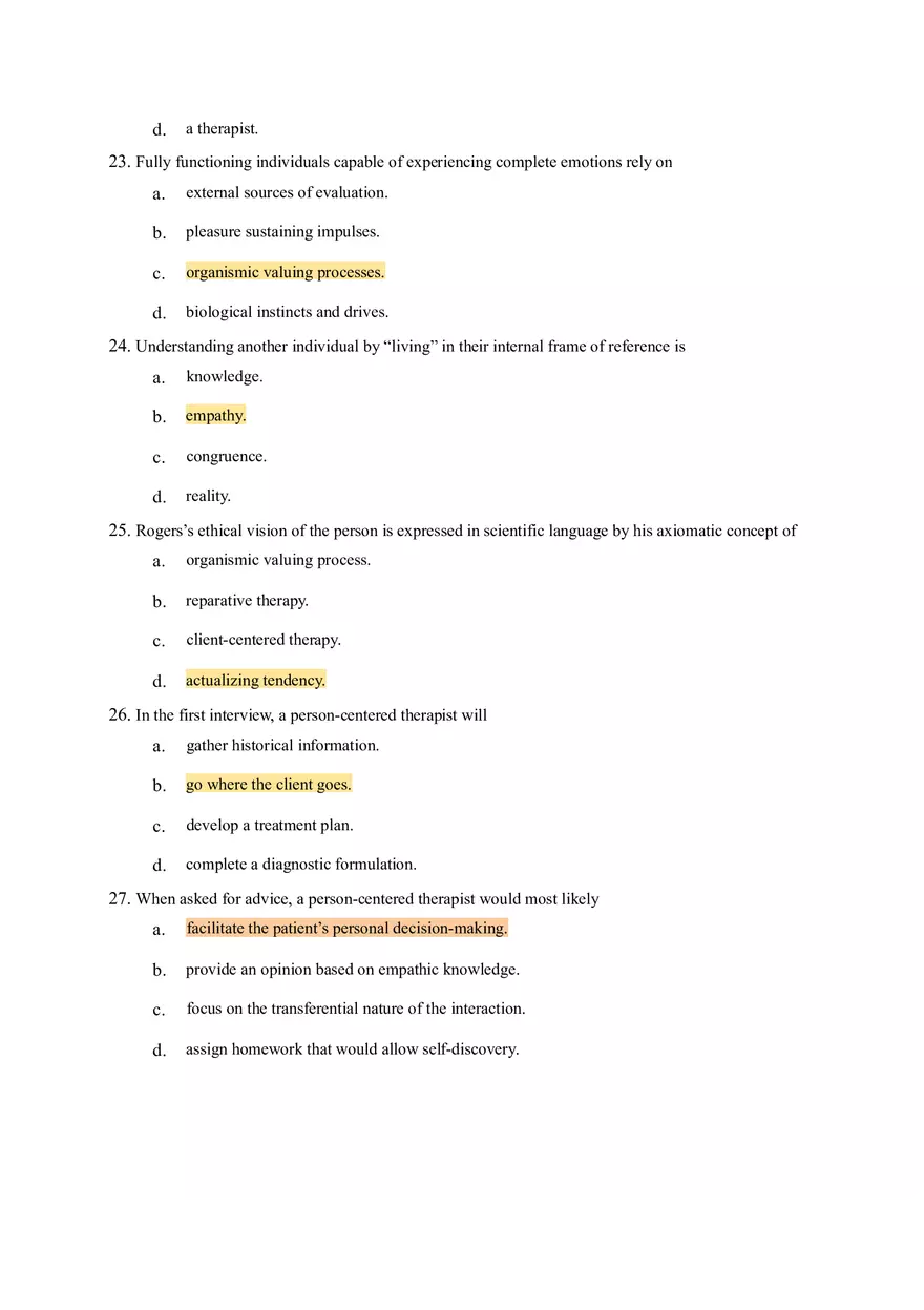 Client Centered Therapy - Page 5