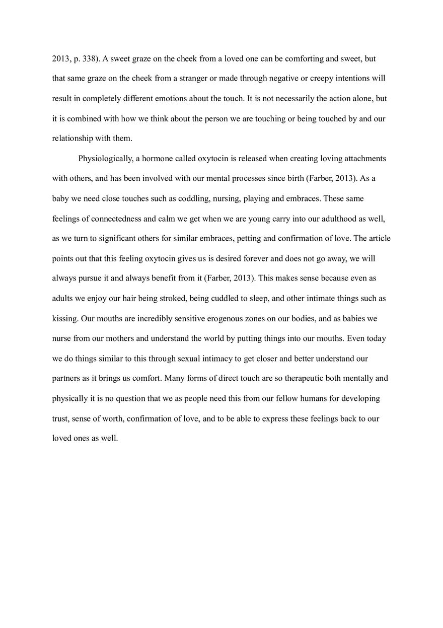 The Role of Haptics in Nonverbal Communication - Page 3