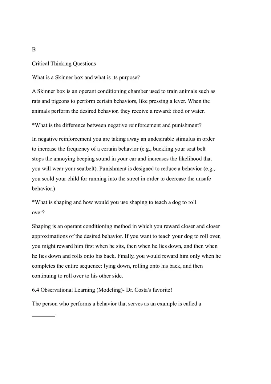 Learning Practice Test - Page 7