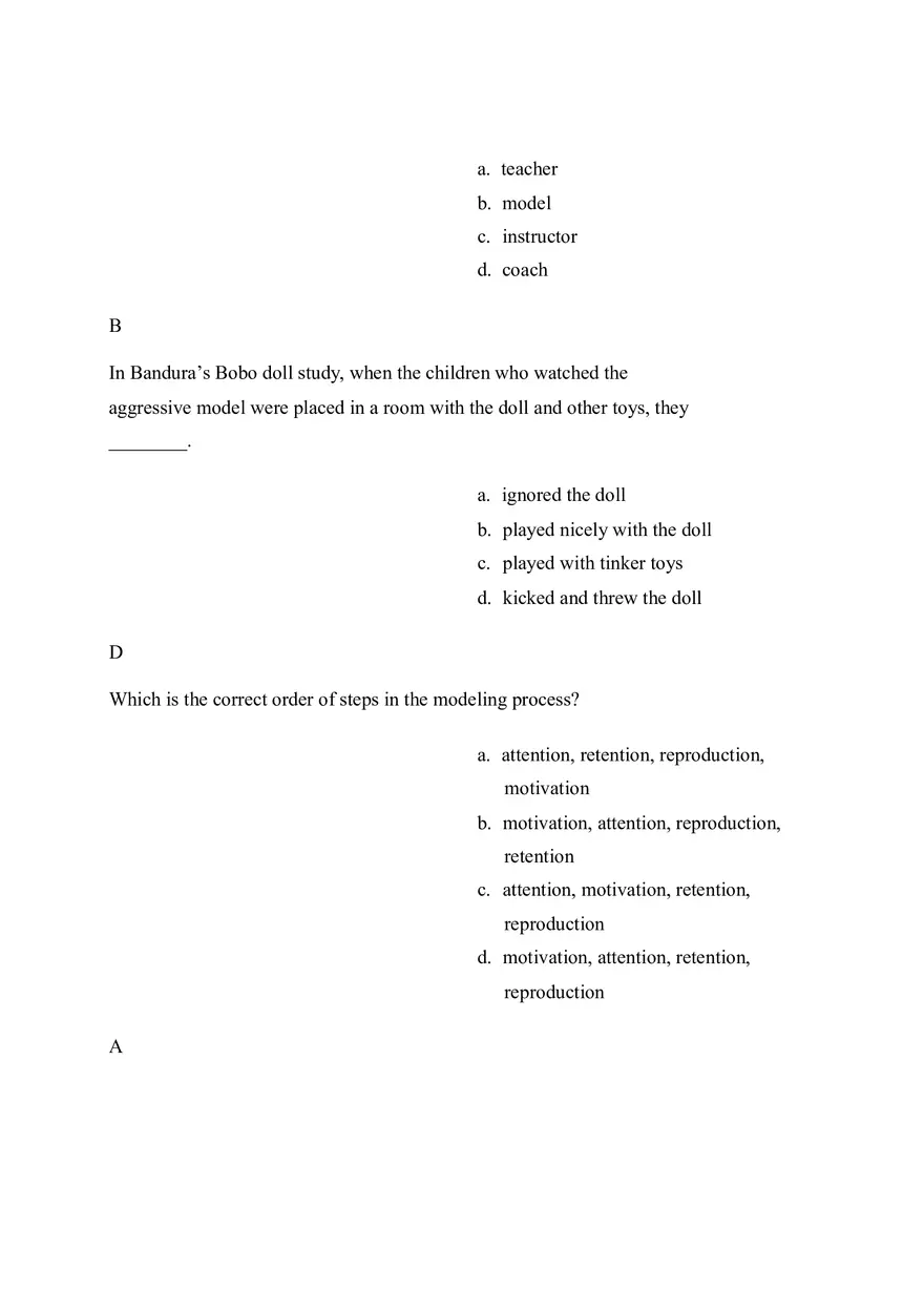 Learning Practice Test - Page 8