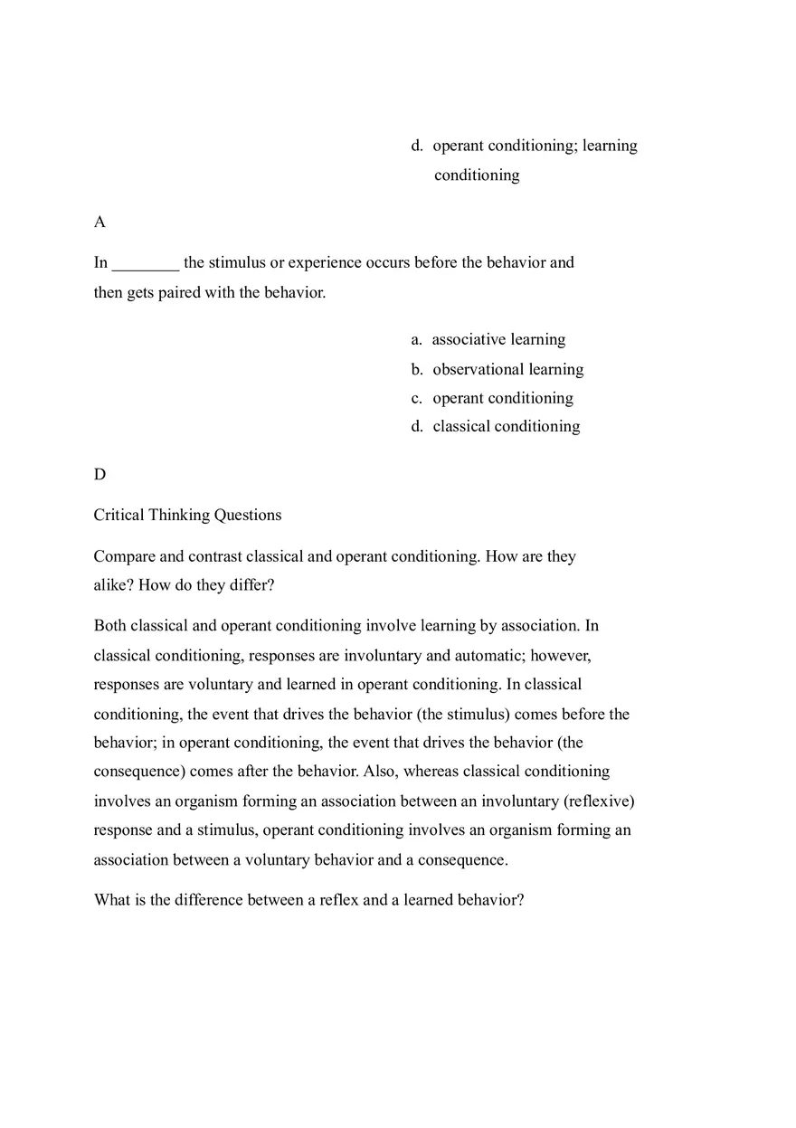 Learning Practice Test - Page 2