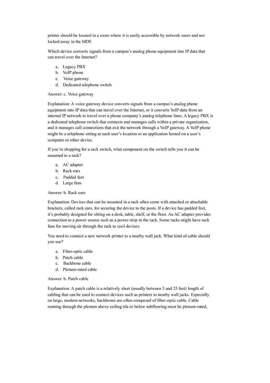 Understanding Network Infrastructure - DOCSIS Standards, EF, IDF - Page 2