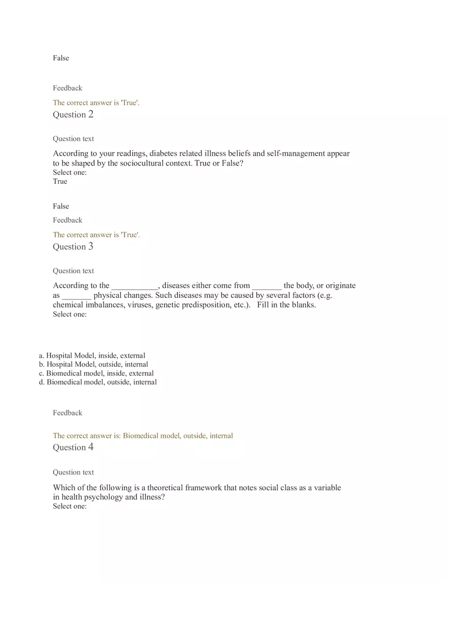 Health Psychology Quest I - Page 3