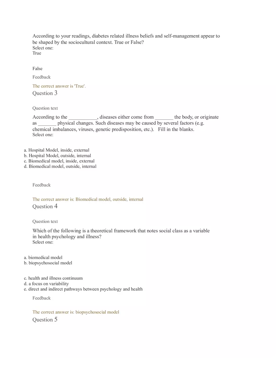Health Psychology Quest I - Page 5
