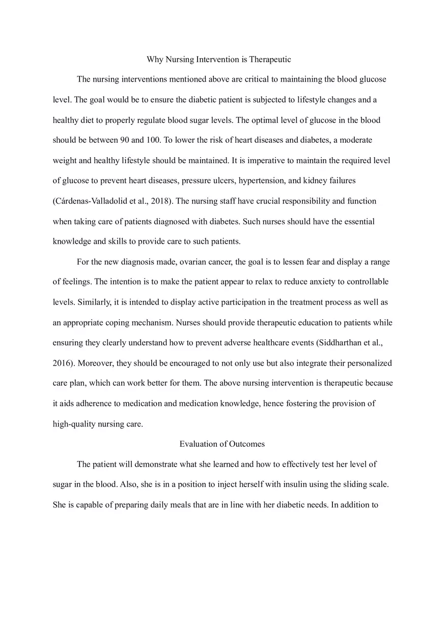 Care Plan - The Patient is a 56-year-old Obese Orthodox Woman - Page 4