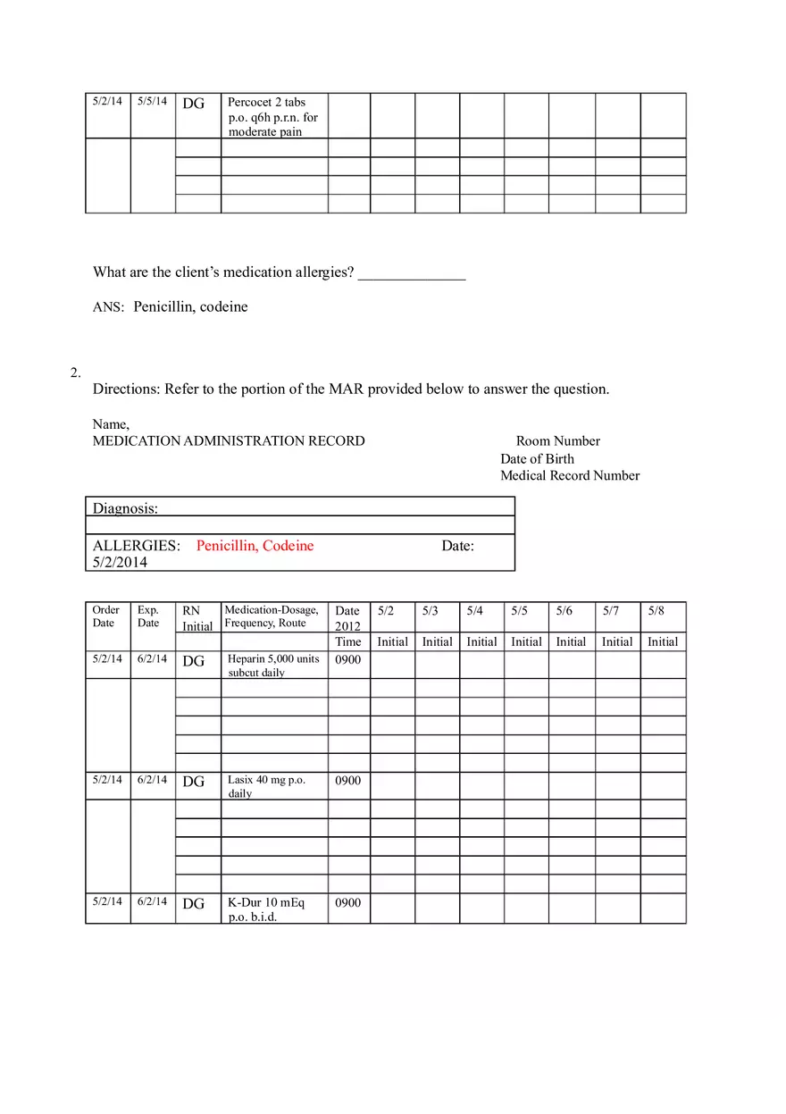 Math for Nursing (Understanding and Interpreting Medication Orders) - Page 20