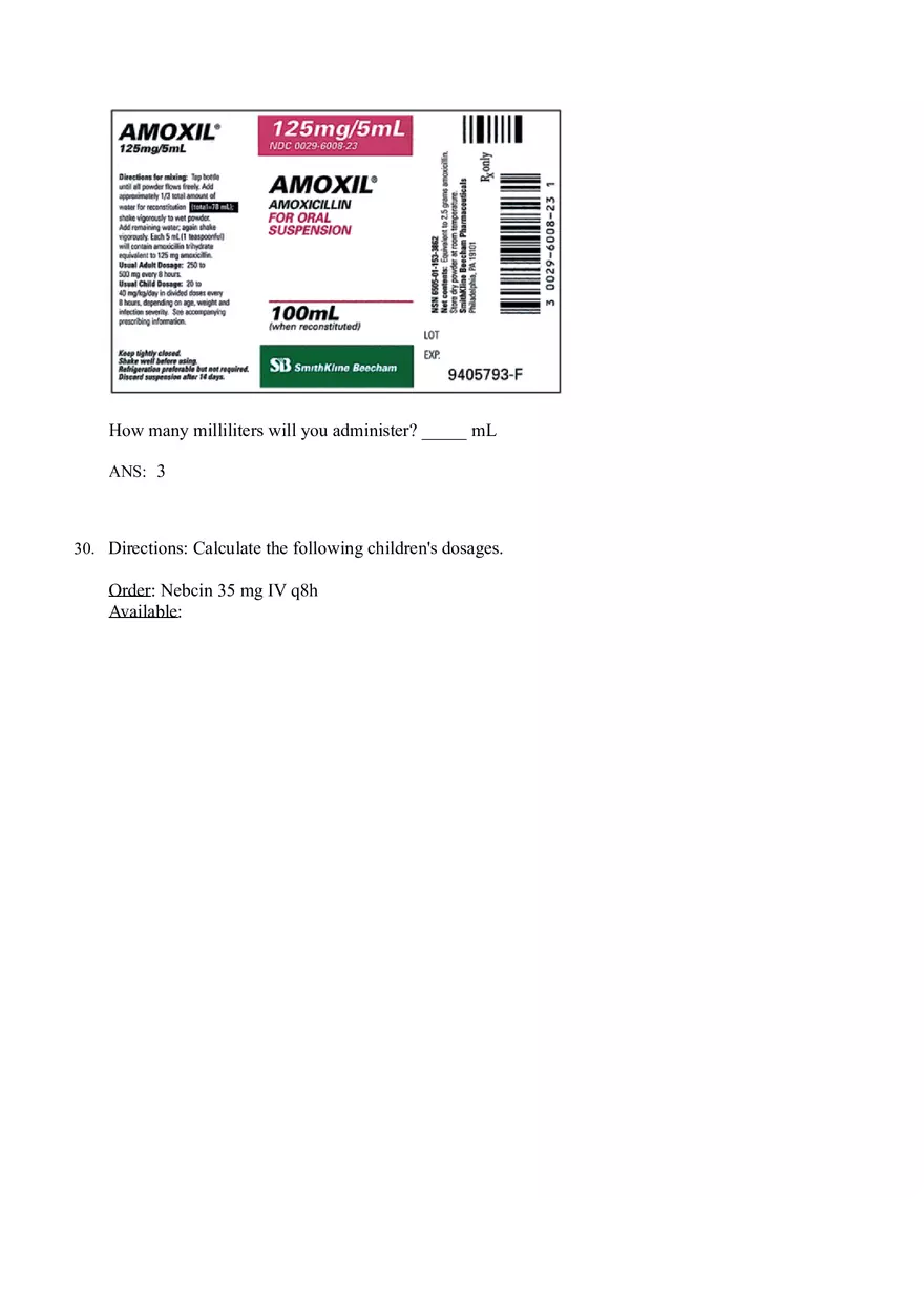 Math for Nursing (Critical Care Calculations) - Page 7