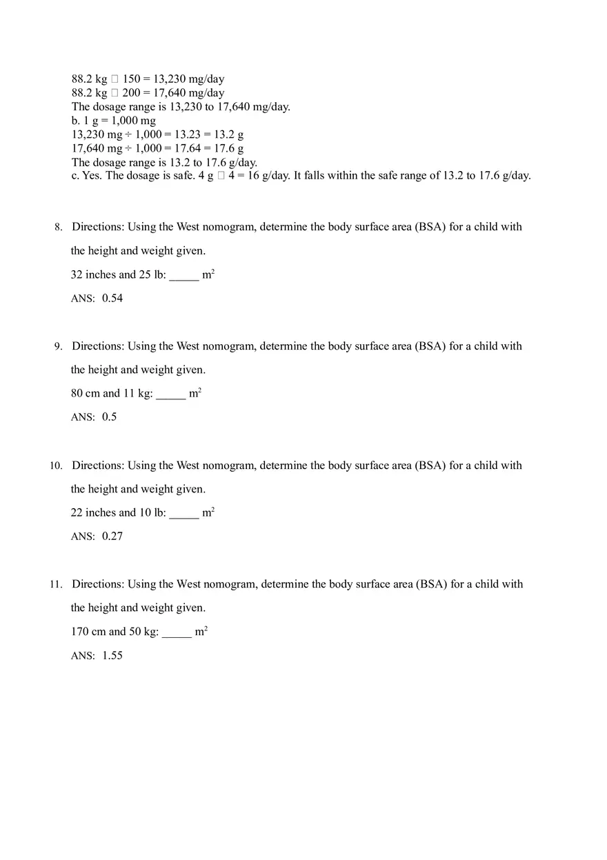 Math for Nursing (Critical Care Calculations) - Page 14