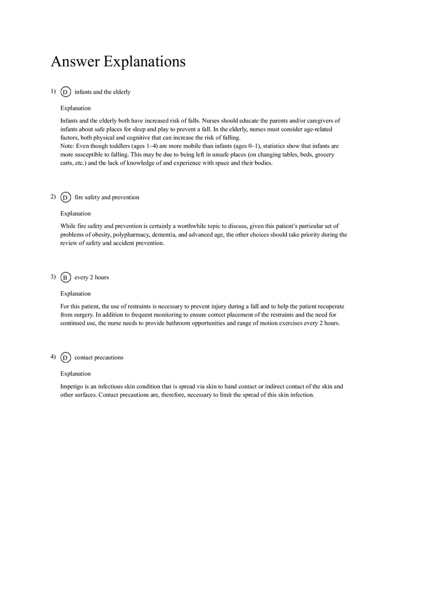 Safety and Infection Control Part 1 - Page 1