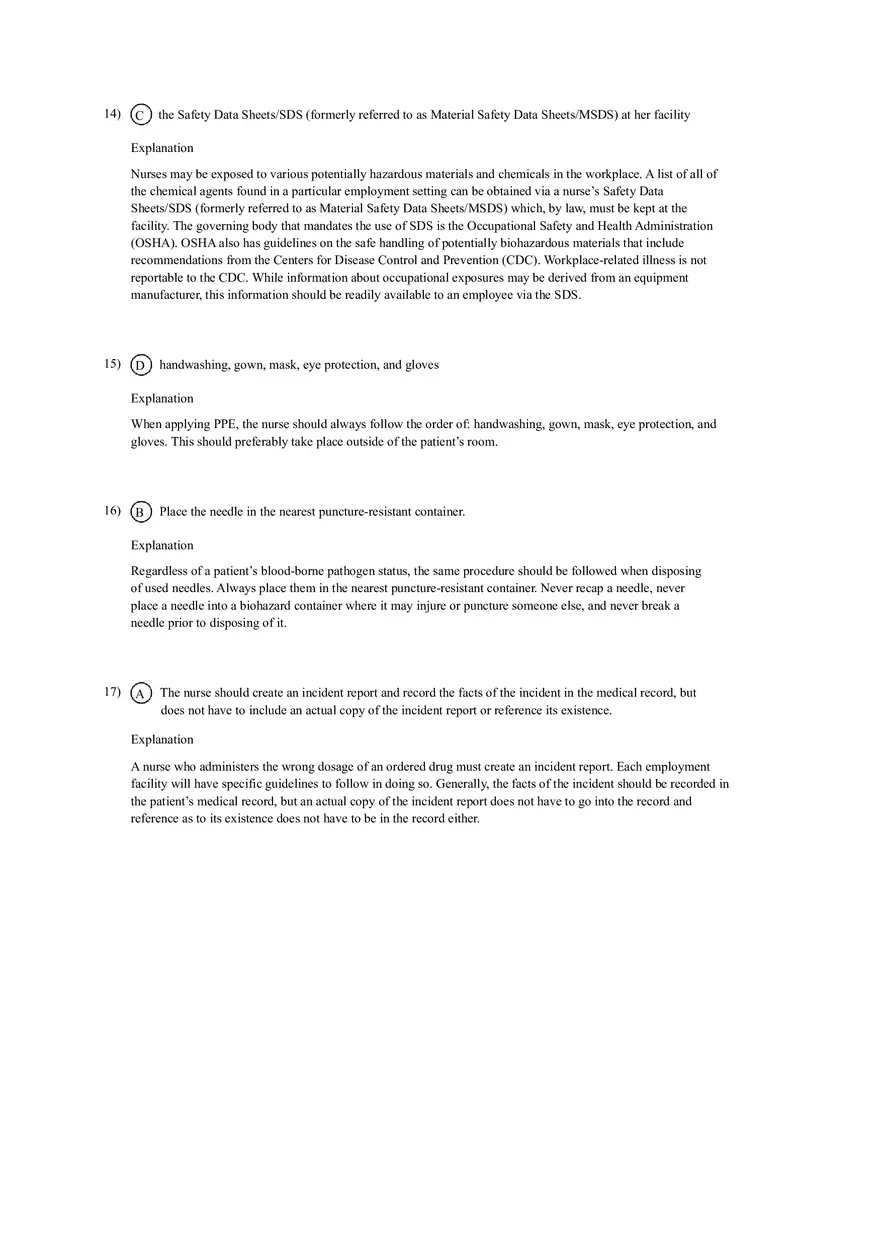 Safety and Infection Control Part 1 - Page 6
