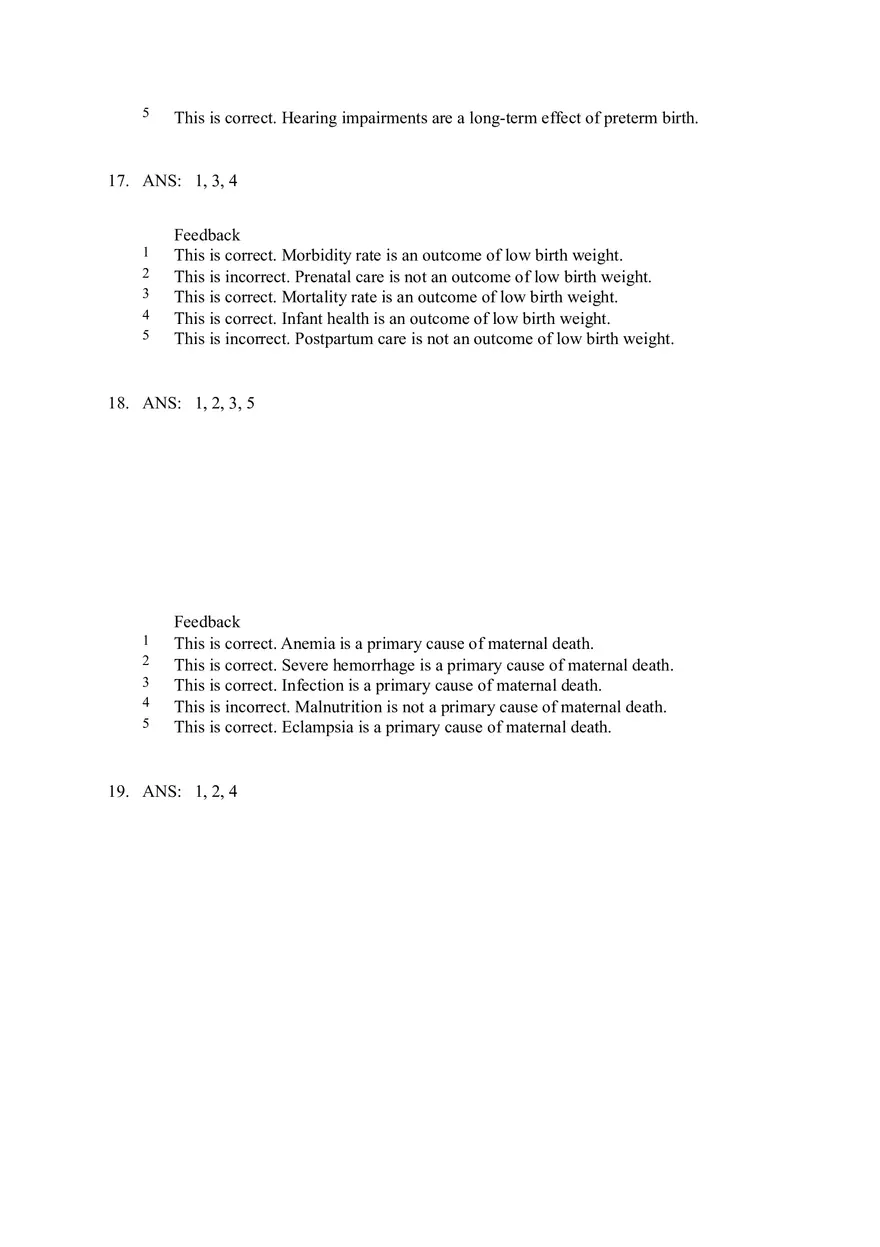Nursing Trends and Issues Testbank - Page 5