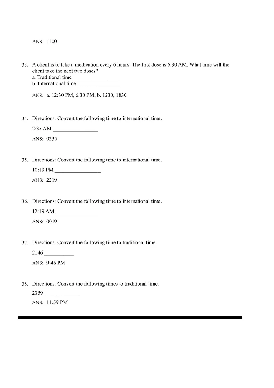 Math for Nursing (Metric System) - Page 19