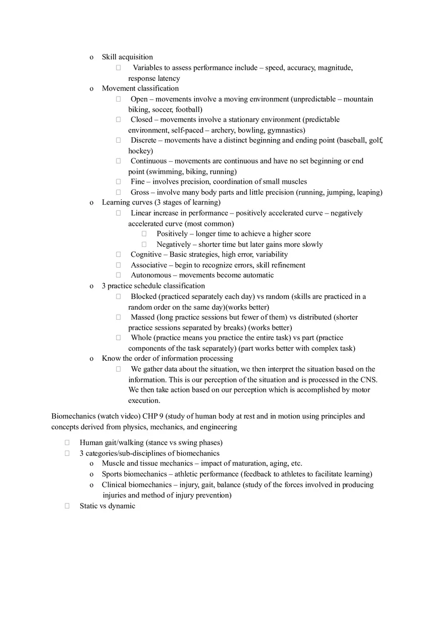 Lecture Notes Cumulative Exam - Nutrion - Page 3