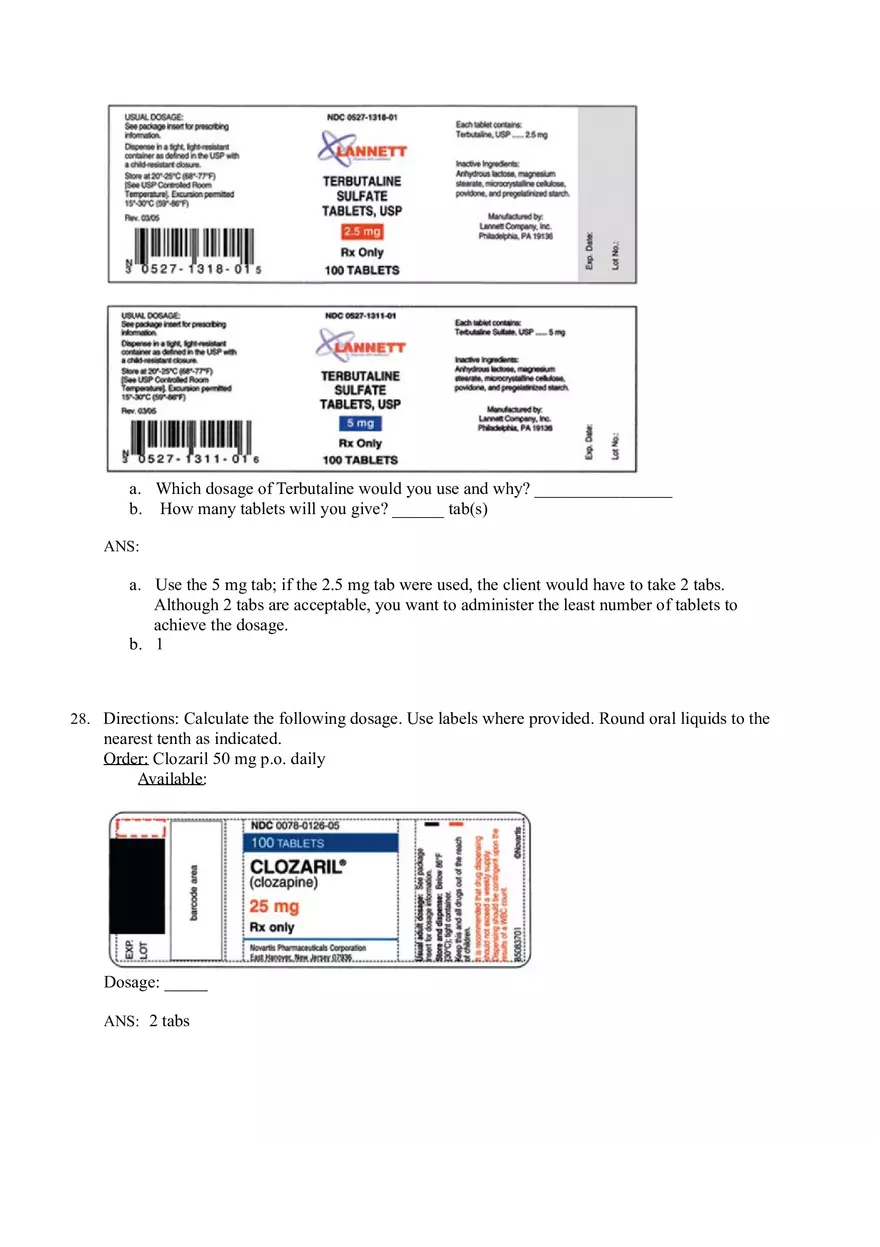 Math for Nursing (Dosage Calculation Using the Dimensional Analysis Method) - Page 10