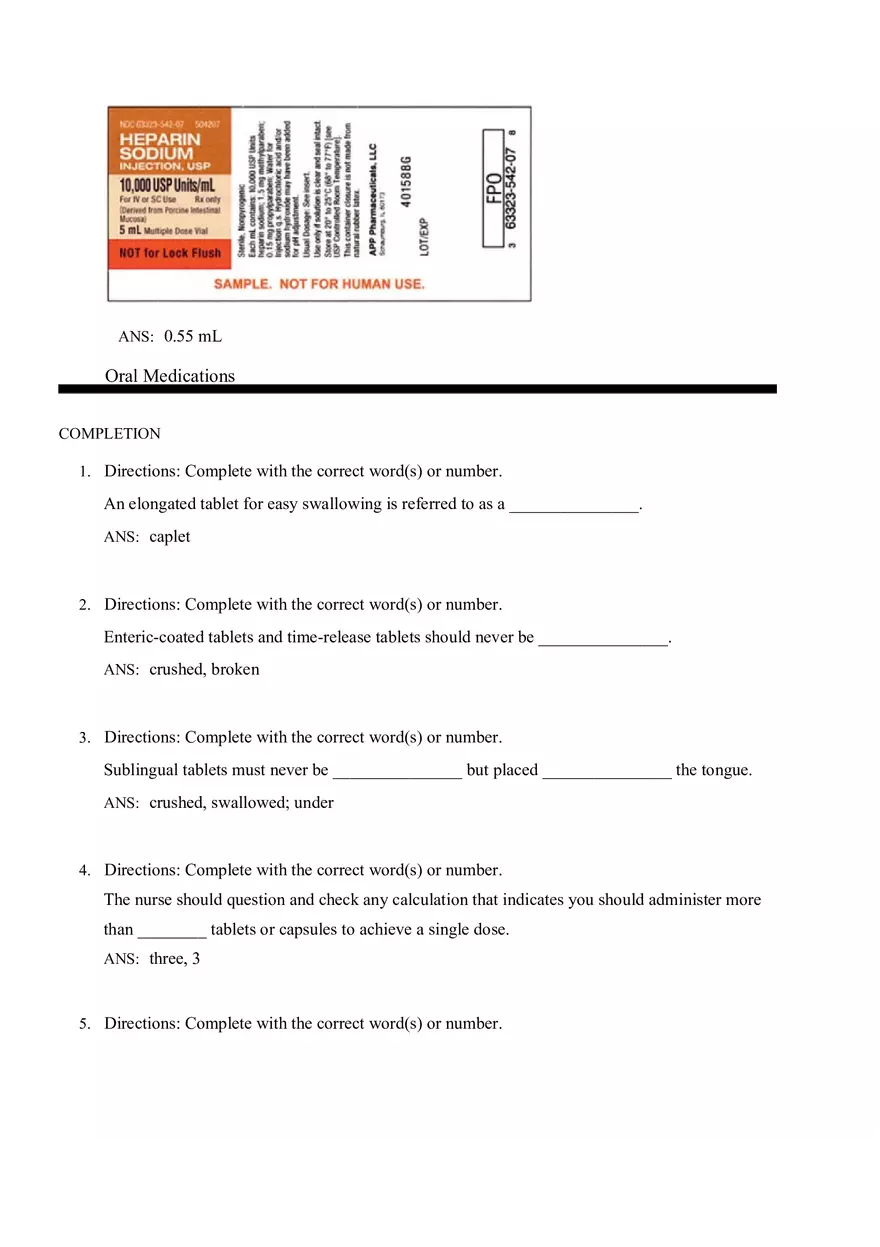 Math for Nursing (Dosage Calculation Using the Dimensional Analysis Method) - Page 13