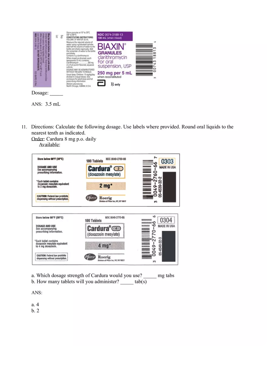 Math for Nursing (Dosage Calculation Using the Dimensional Analysis Method) - Page 16
