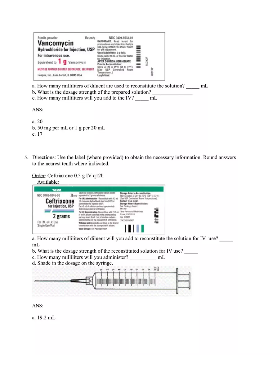 Math for Nursing (Insulin) - Page 10