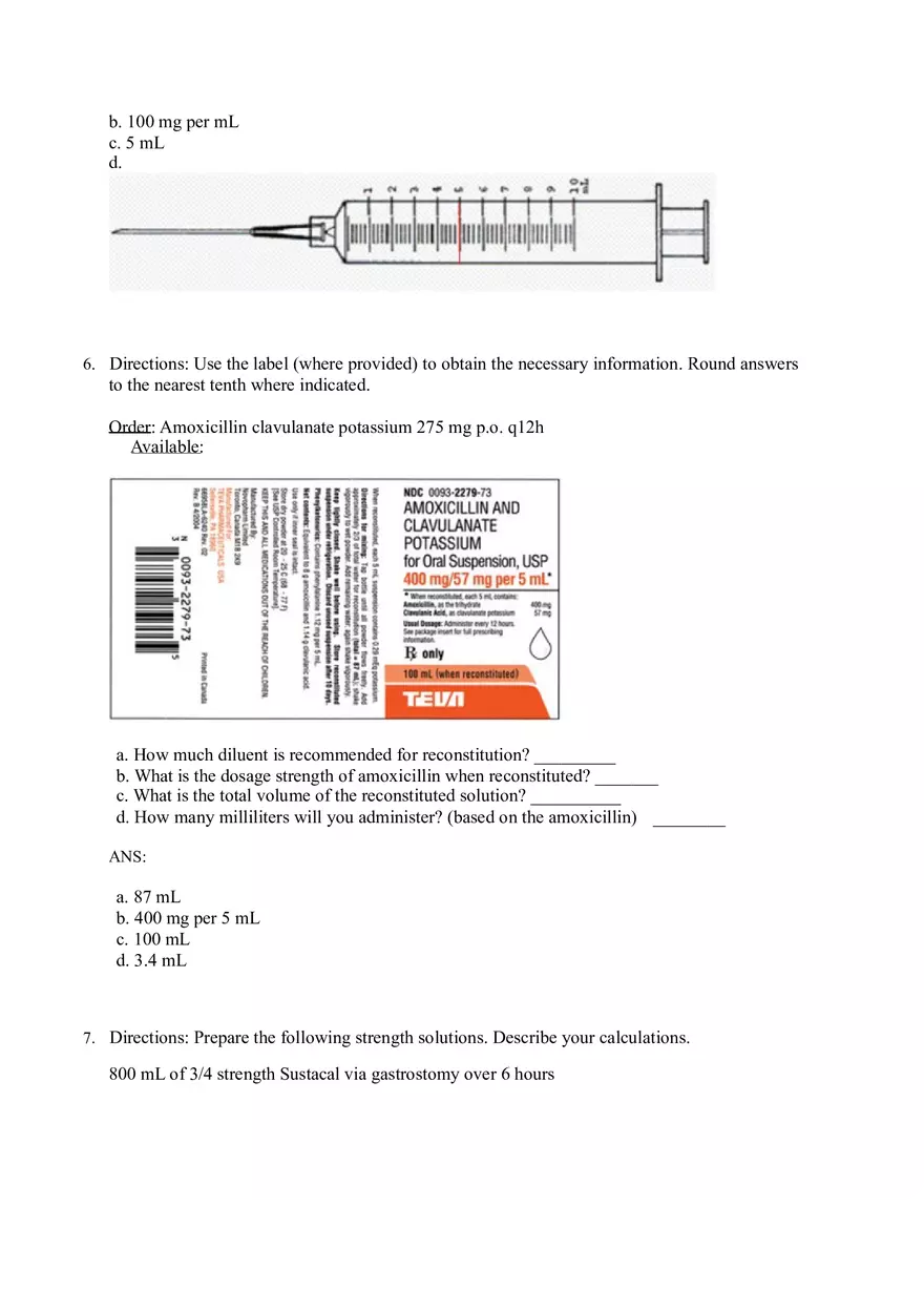 Math for Nursing (Insulin) - Page 11