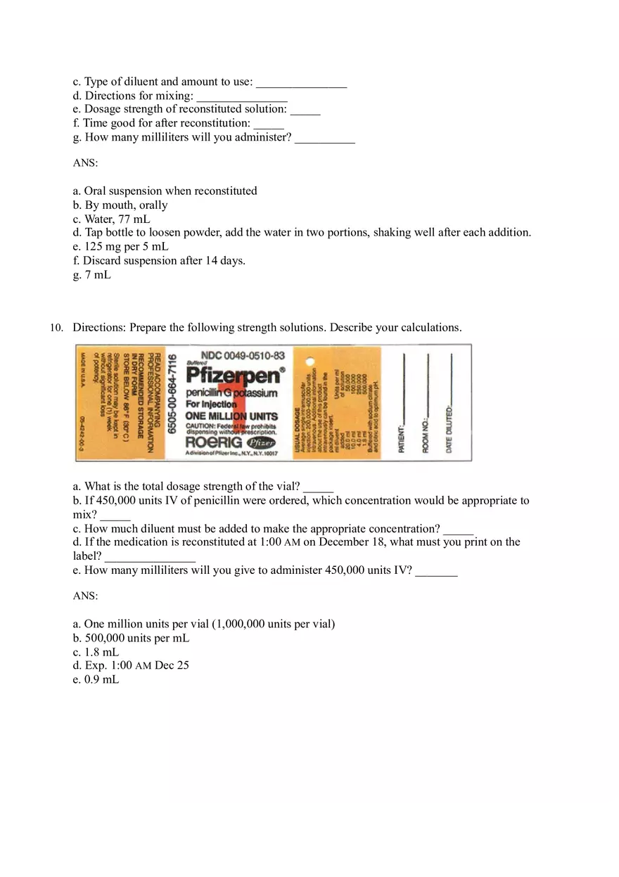 Math for Nursing (Insulin) - Page 13