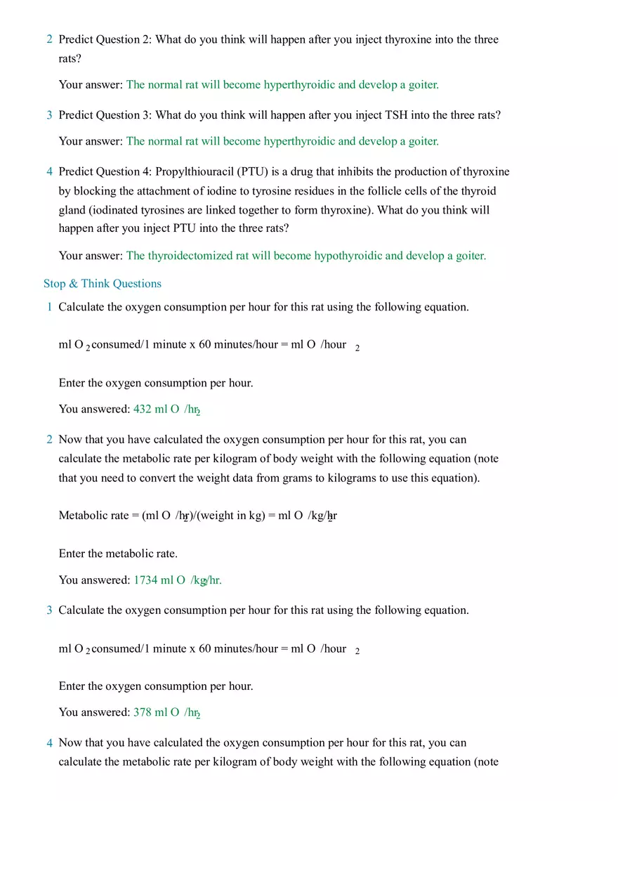 Metabolism and Hormonal Regulation in Endocrinology - Page 2