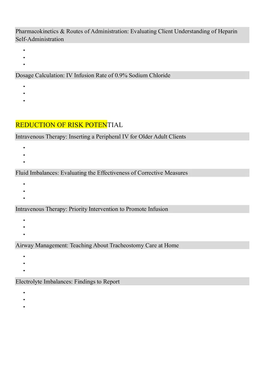 ATI Example of 3 Critical Points Remediation - Page 5