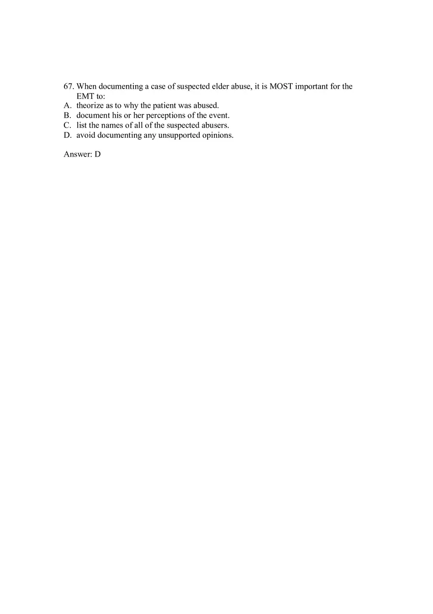 Effective Communication and Assessment Strategies for Elderly Patients 36-67 Answers - Page 10