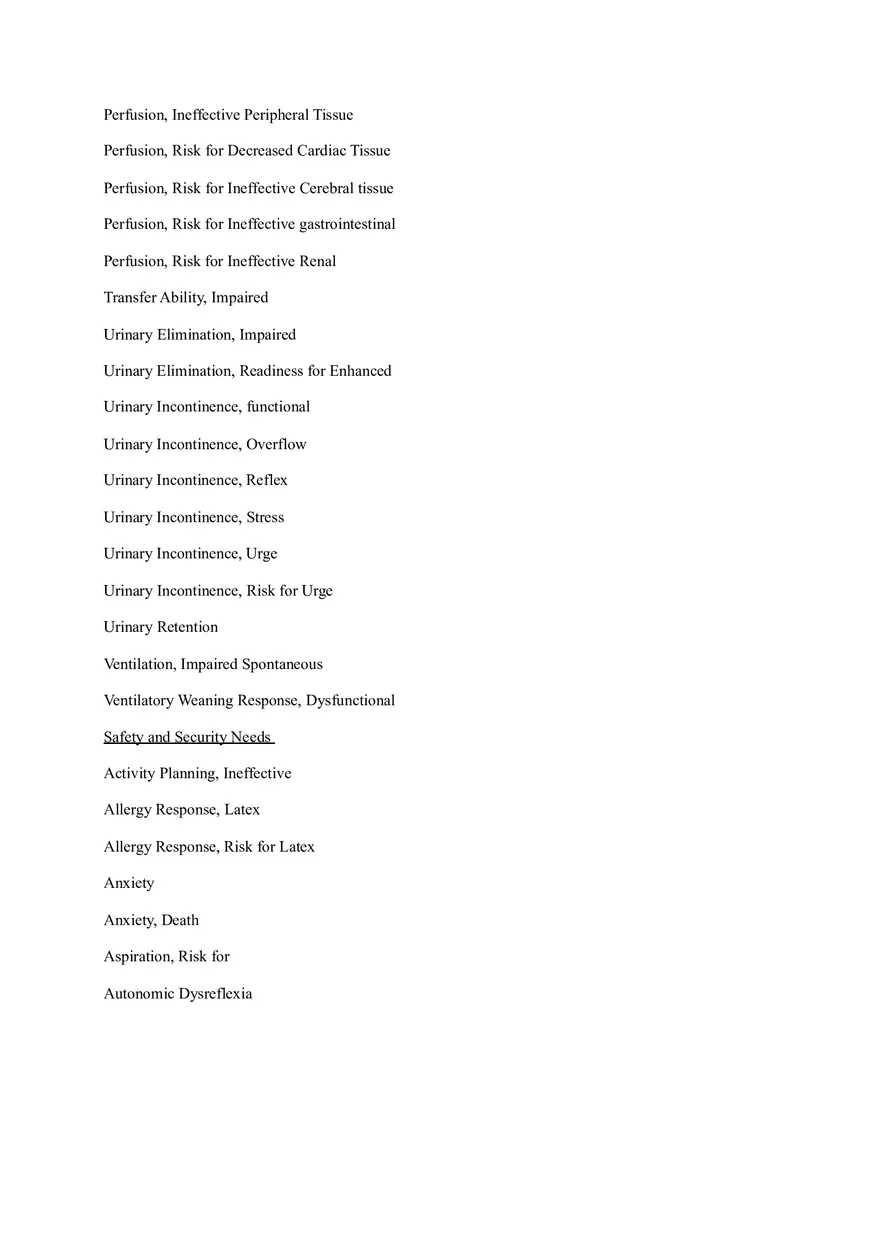 Nursing Diagnosis by Maslows - Page 4