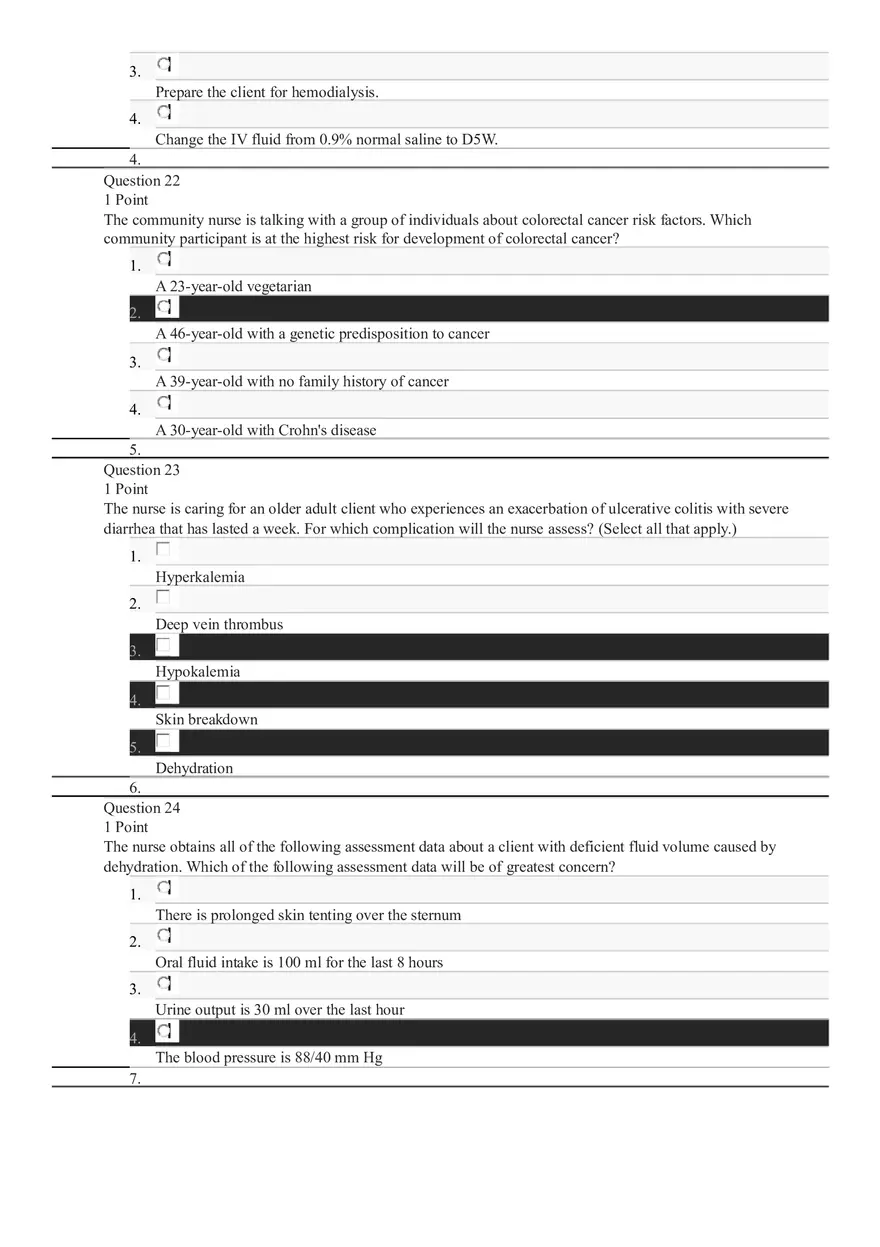 Professional Nursing Exam 1 - Page 12