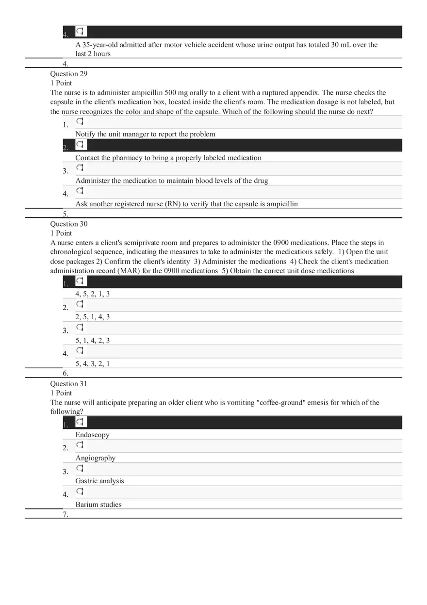 Professional Nursing Exam 1 - Page 14