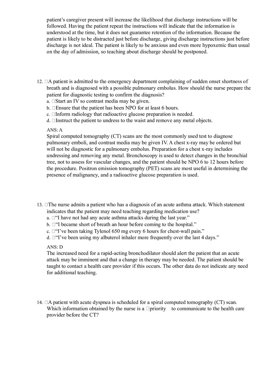 Nursing Assessment Respiratory System Notes - Page 5