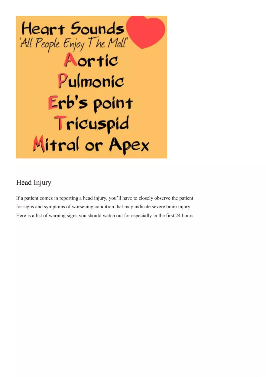 Must Have Nursing Mnemonics Part 3 - Page 8