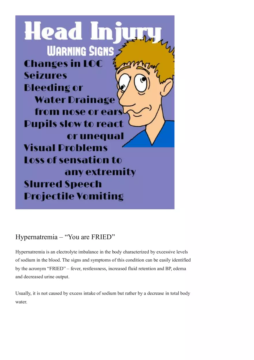 Must Have Nursing Mnemonics Part 3 - Page 9