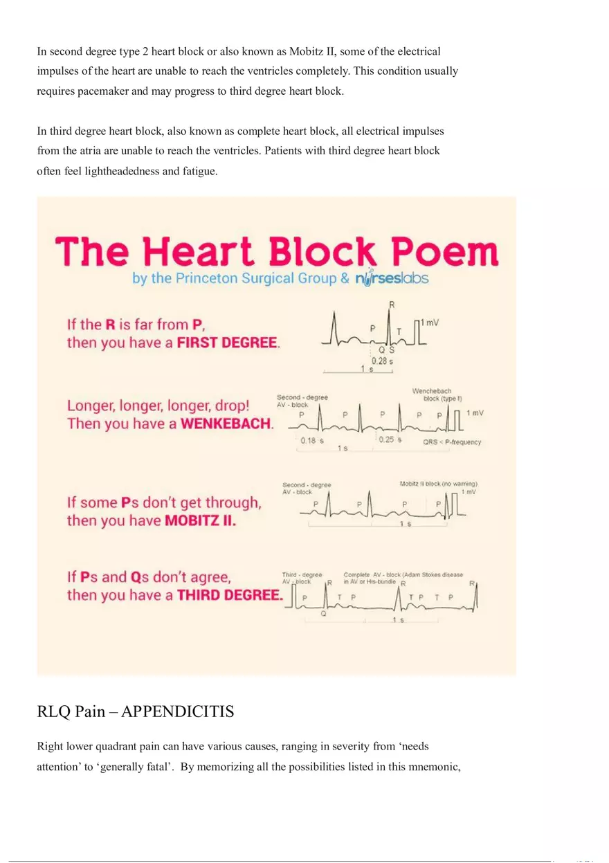 Must Have Nursing Mnemonics Part 3 - Page 2