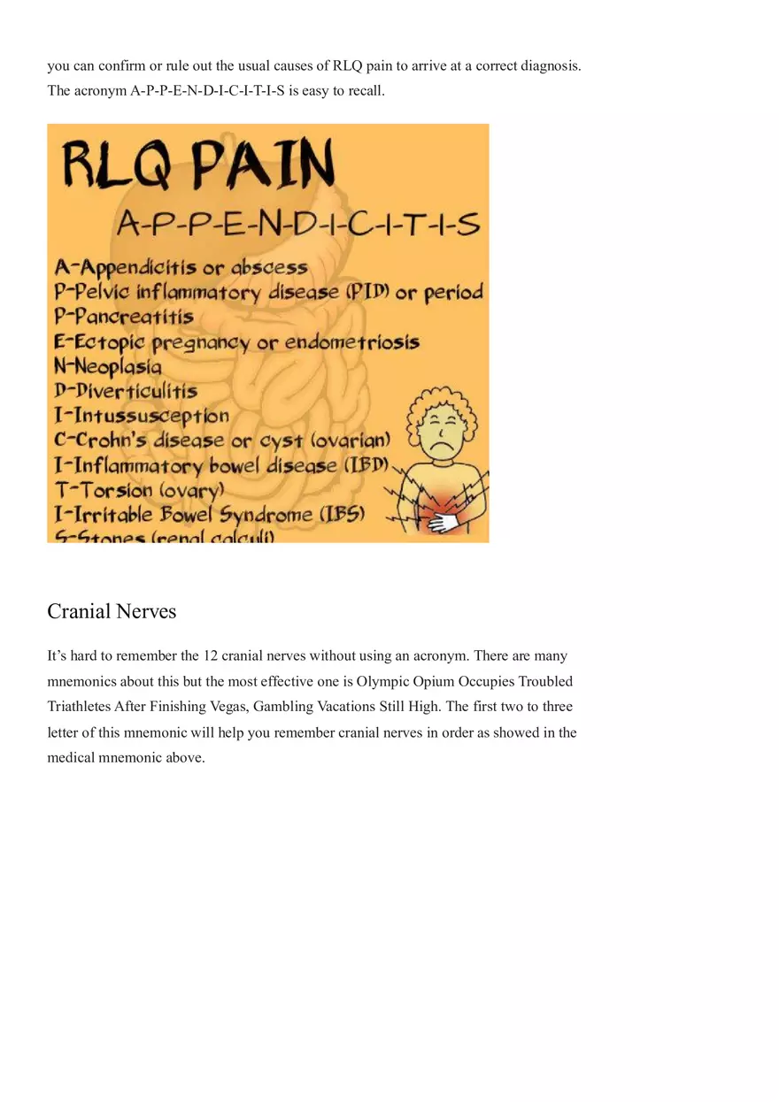 Must Have Nursing Mnemonics Part 3 - Page 3