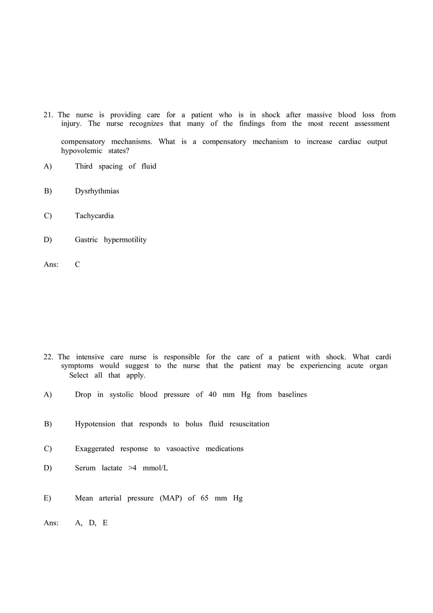 Shock and Multiple Organ Dysfunction Syndrome Part 2 - Page 1