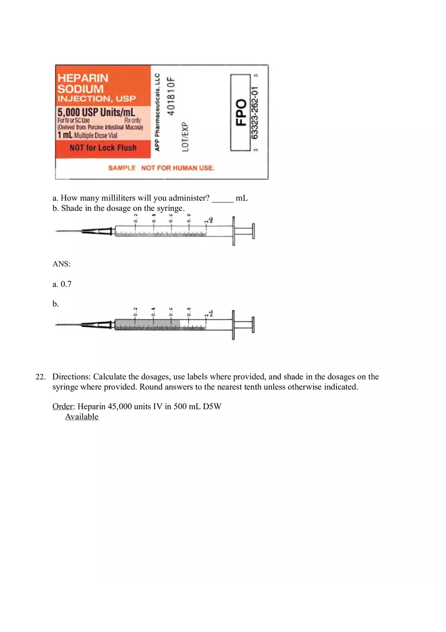 Math for Nursing (Parenteral Medications) - Page 12
