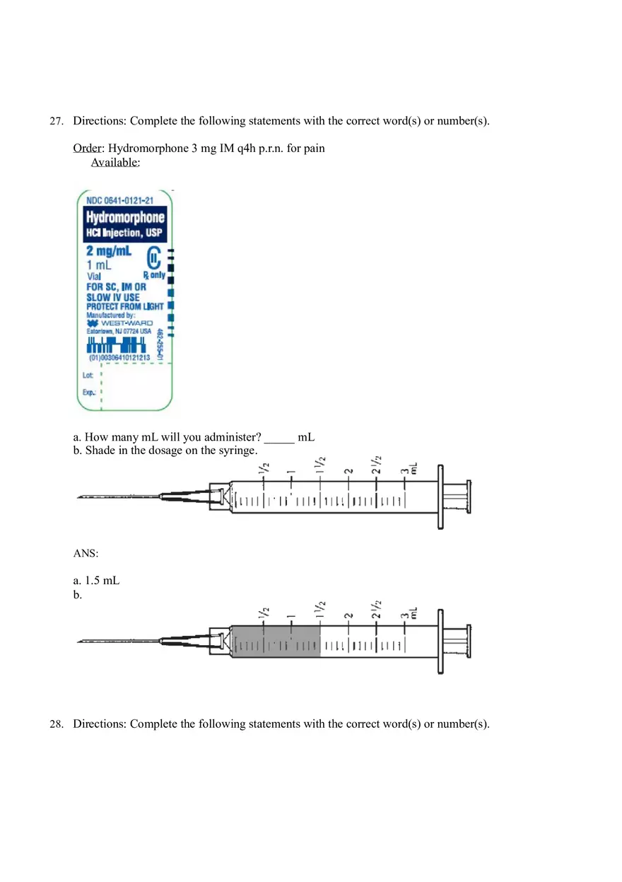 Math for Nursing (Parenteral Medications) - Page 15