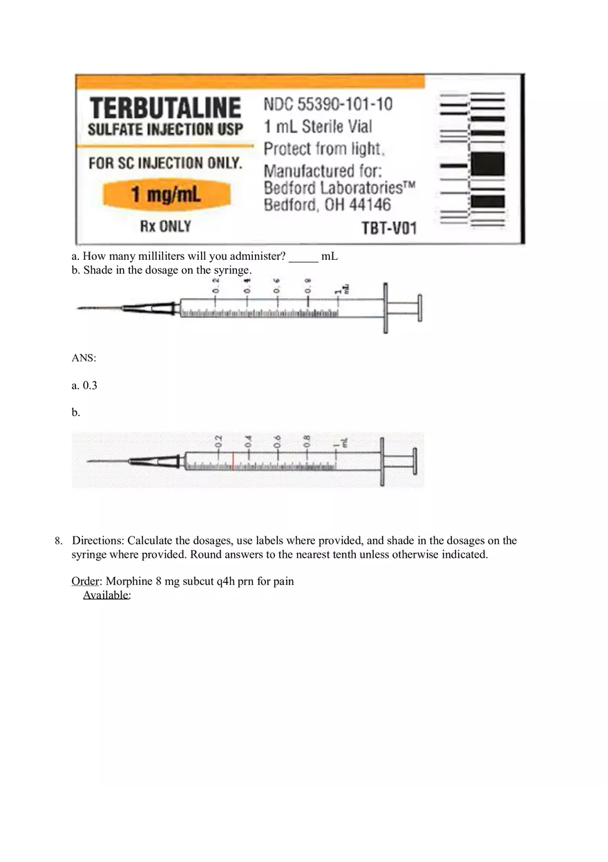 Math for Nursing (Parenteral Medications) - Page 23