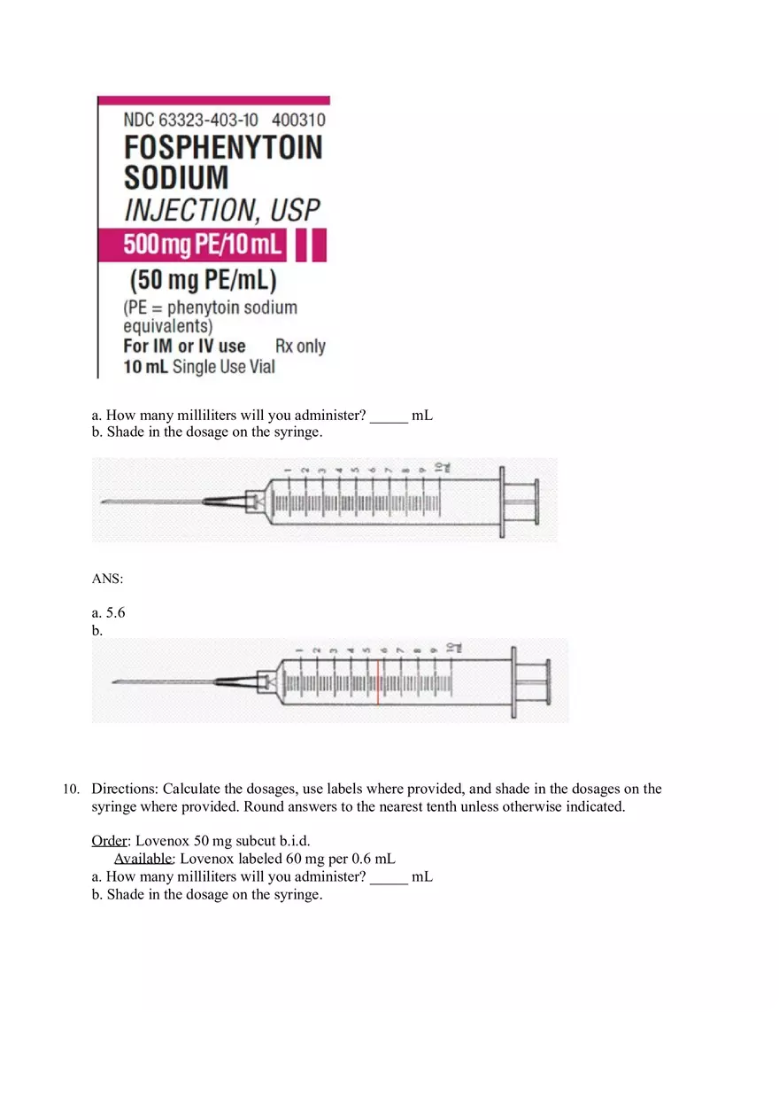 Math for Nursing (Parenteral Medications) - Page 4