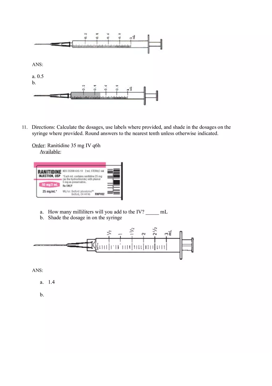 Math for Nursing (Parenteral Medications) - Page 5