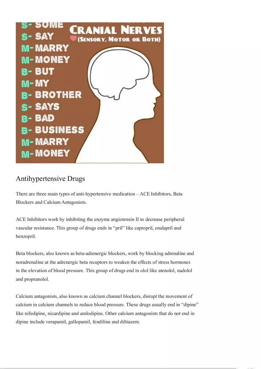 Must Have Nursing Mnemonics Part 2 - Page 8