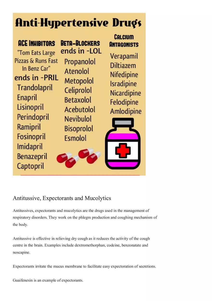 Must Have Nursing Mnemonics Part 2 - Page 9