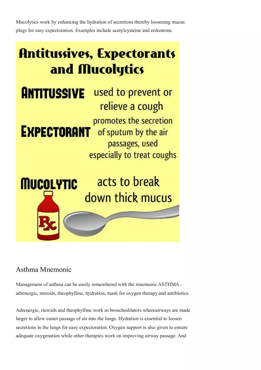 Must Have Nursing Mnemonics Part 2 - Page 10