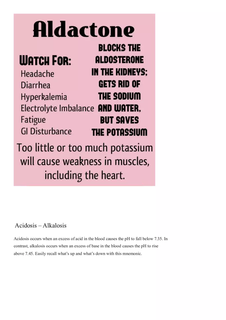 Must Have Nursing Mnemonics Part 2 - Page 6