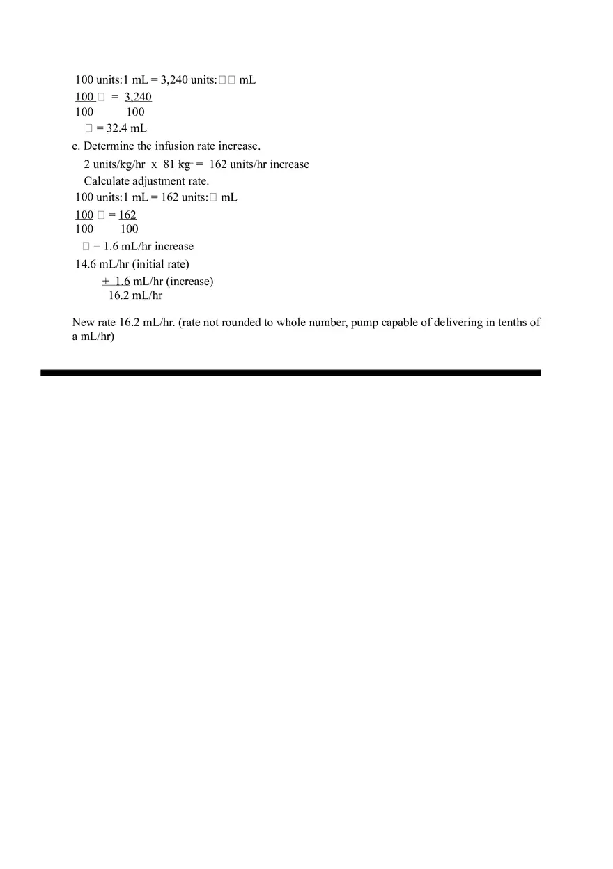 Math for Nursing (Heparin Calculations) - Page 4