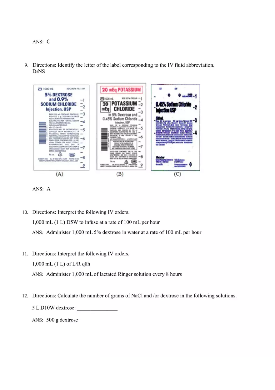 Math for Nursing (Heparin Calculations) - Page 5