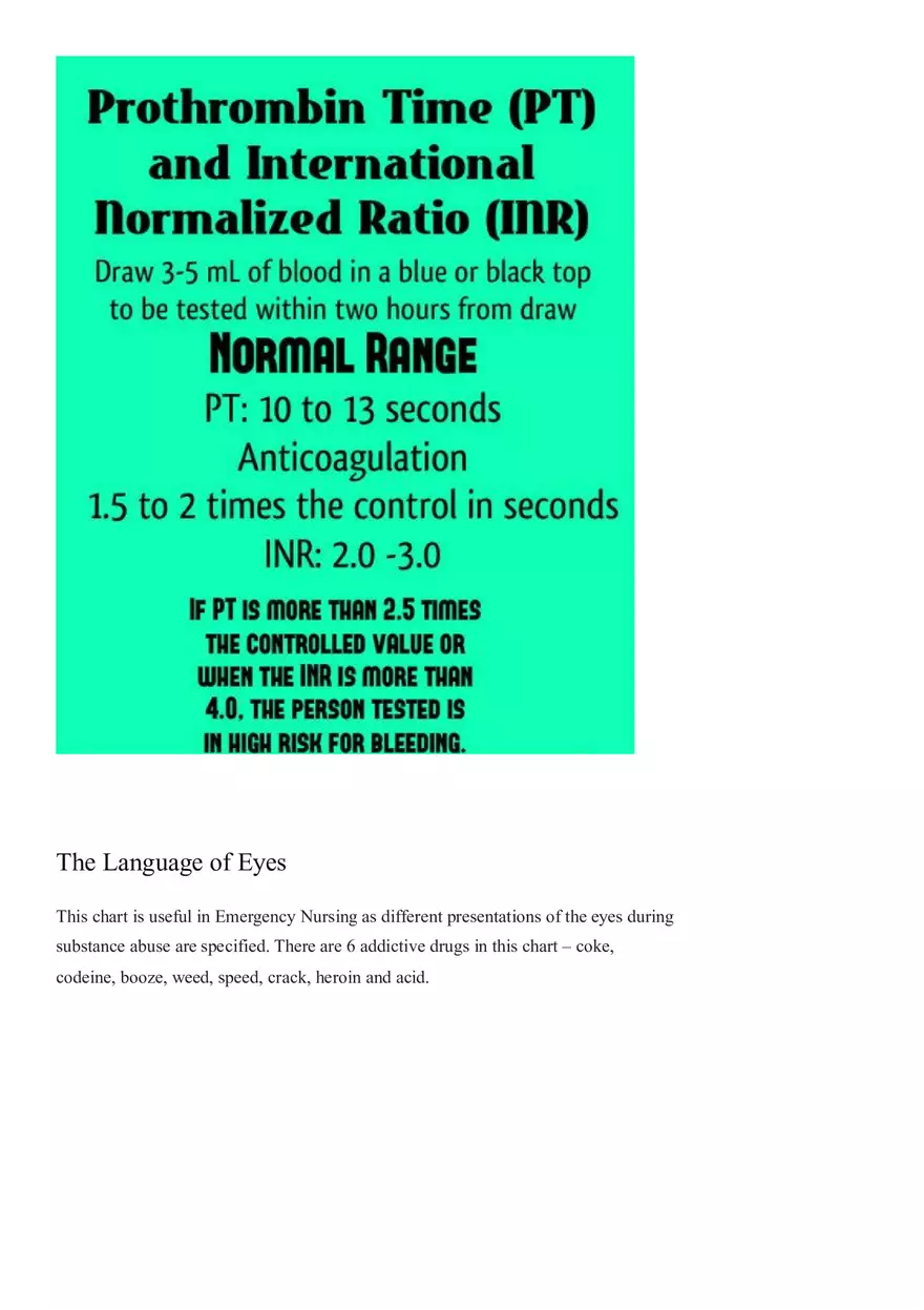 Must Have Nursing Mnemonics Part 5 - Page 4