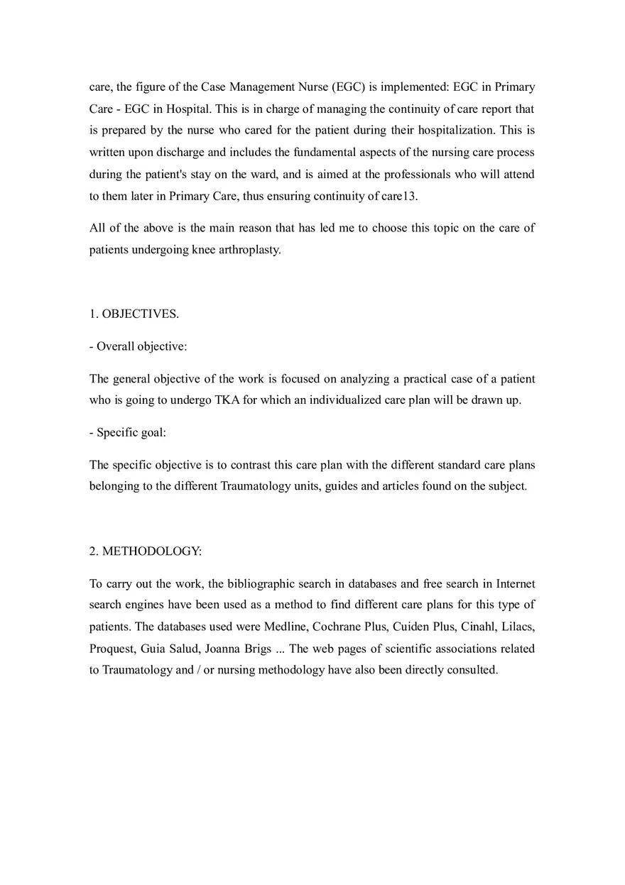 Care Plan for the Patient Undergoing Knee Arthroplasty - Page 13